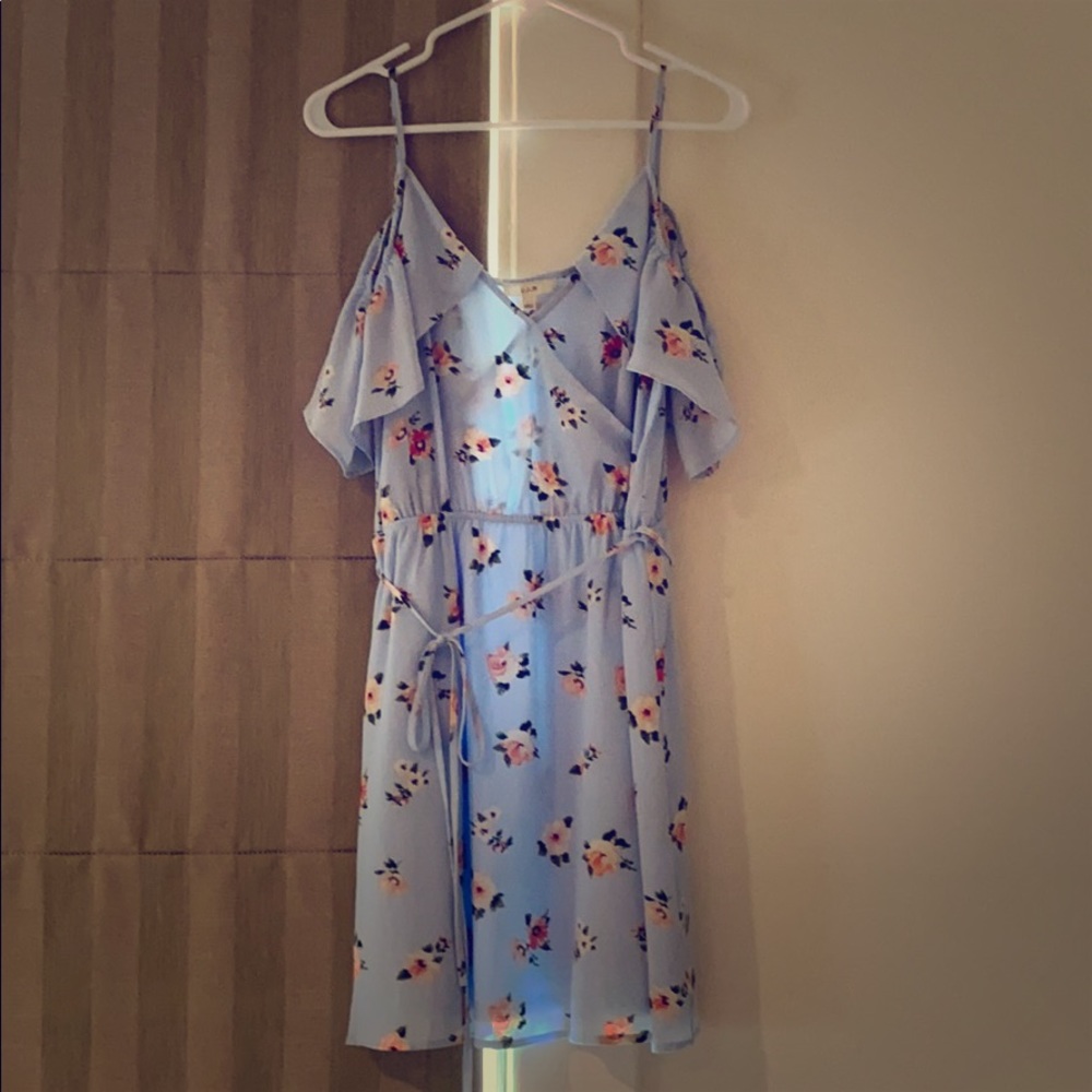 Blue dress